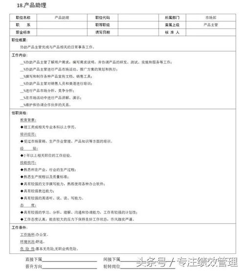市場營銷組織架構(gòu)核心職位說明書匯編